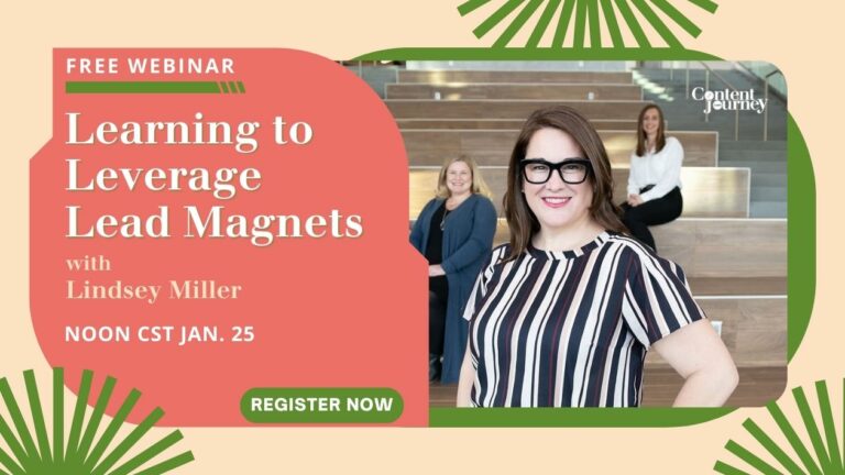 Webinar: Learning to Leverage Lead Magnets